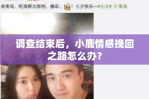 调查结束后，小鹿情感挽回之路怎么办？