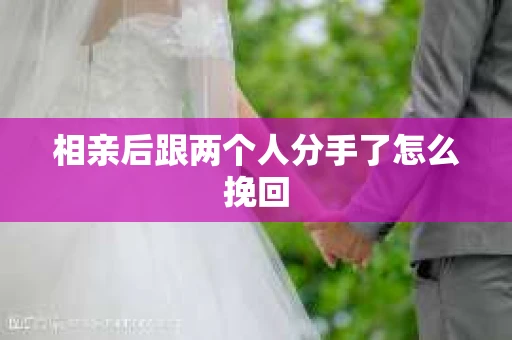 相亲后跟两个人分手了怎么挽回
