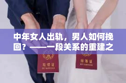 中年女人出轨，男人如何挽回？——一段关系的重建之路