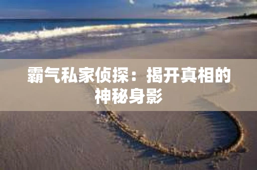 霸气私家侦探：揭开真相的神秘身影