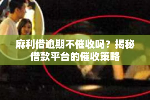 麻利借逾期不催收吗？揭秘借款平台的催收策略