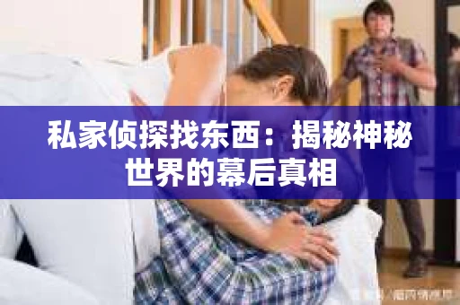 私家侦探找东西：揭秘神秘世界的幕后真相