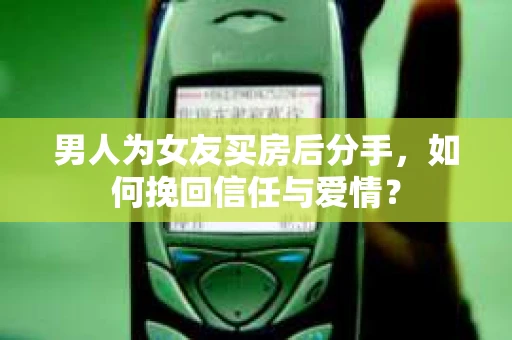 男人为女友买房后分手,如何挽回信任与爱情? 男人为女友买房后分手,如何挽回信任与爱情?