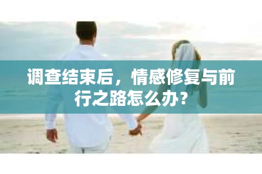 调查结束后,情感修复与前行之路怎么办? 调查结束后,情感修复与前行之路怎么办?