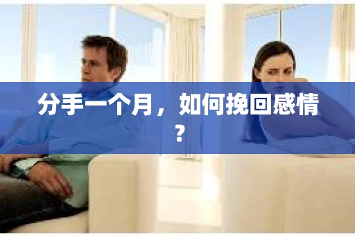 分手一个月,如何挽回感情? 分手一个月,如何挽回感情?