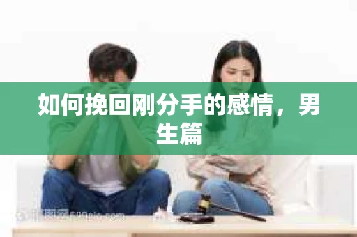 如何挽回刚分手的感情，男生篇