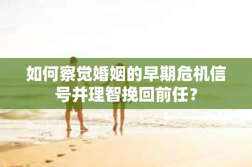 如何察觉婚姻的早期危机信号并理智挽回前任？